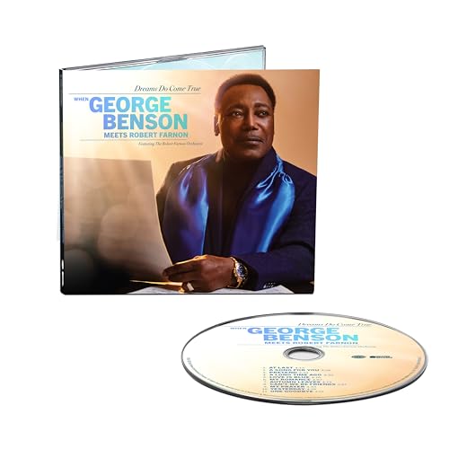 CD case and disc for George Benson’s “Dreams Do Come True” album.