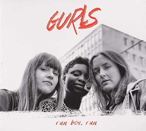 CD cover featuring three young women in front of a building.