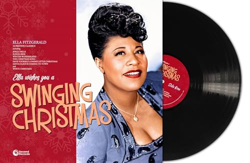 Ella Fitzgerald “Ella Wishes You A Swinging Christmas” vinyl record.