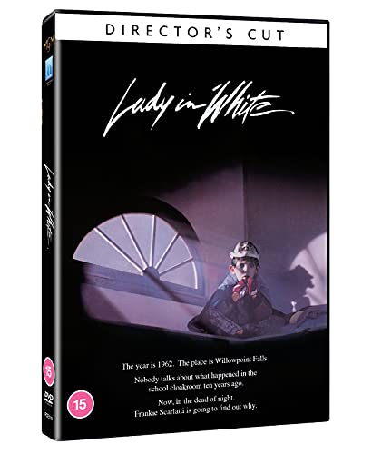 DVD cover for Lady in White showing a boy in a dark room.