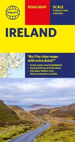 Philip's Ireland Road Map (Philip's Sheet Maps)