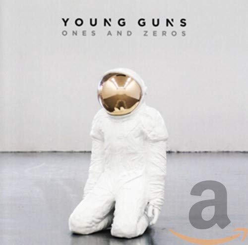 CD cover: astronaut in white suit kneeling on a floor.