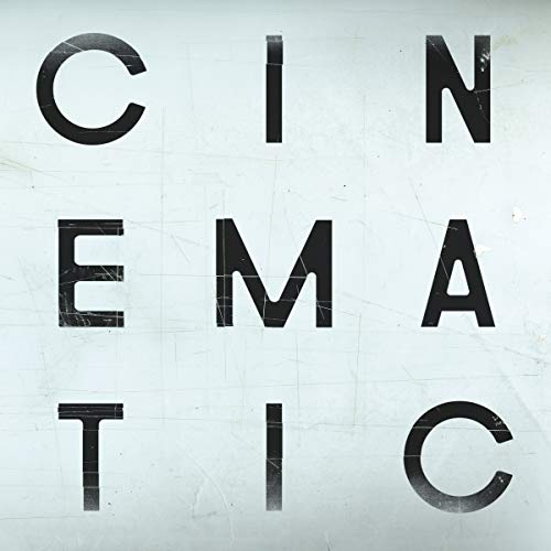 Album cover for Cinematic Orchestra’s “To Believe (Deluxe)” with bold, fragmented text.