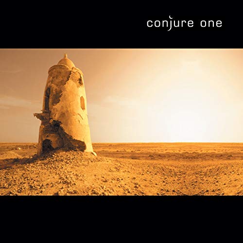 CD cover: desert landscape with a crumbling, tower-like structure.