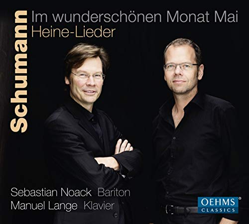 CD cover featuring two men, Sebastian Noack and Manuel Lange, in formal wear.