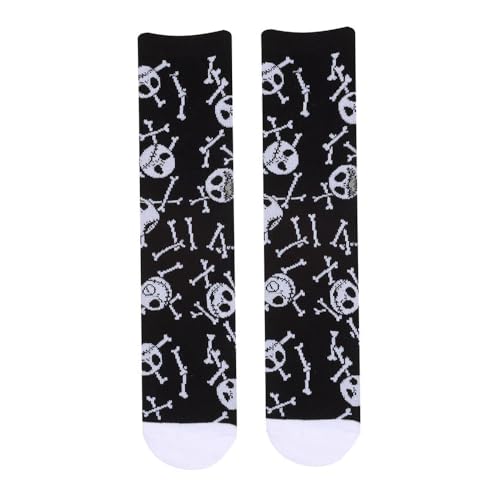 Nightmare Before Christmas - Bones ( Unisex Black Single Pack Socks) Large/Ex Large
