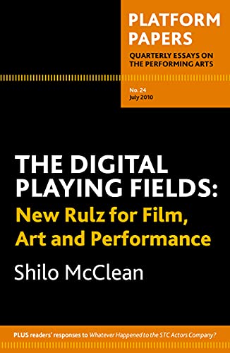 Cover of "Platform Papers 24" about digital art and performance.