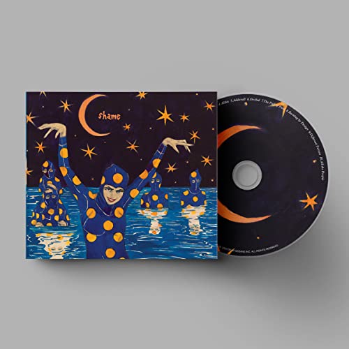 Shame - Food For Worms" CD cover with illustrated figure and stars.