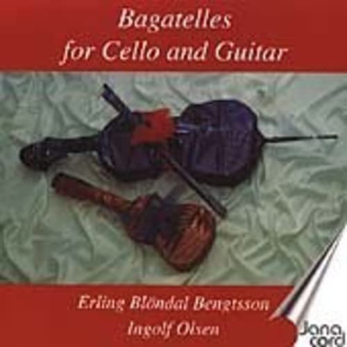 CD cover featuring a cello and guitar against a textured green background.