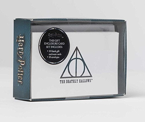 Harry Potter: Deathly Hallows Foil Gift Enclosure Cards: Set of 10 (Harry Potter Gift Note Cards)
