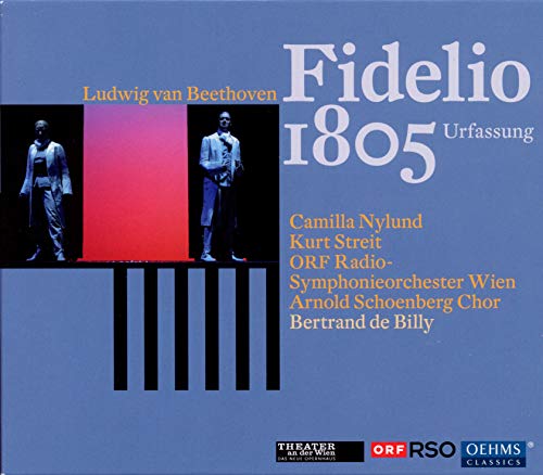 CD cover for Beethoven’s *Fidelio* 1805, featuring performers’ silhouettes.