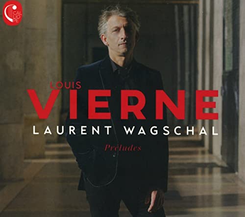 CD cover featuring pianist Laurent Wagschal in a dark suit.