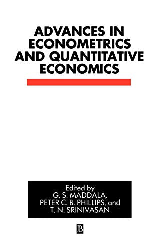 Advances in Econometrics and Quantitative Economics: Essays in Honor of Professor C.R.Rao