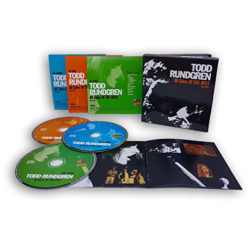 Todd Rundgren “All Sides Of The Roxy” CD box set with discs and booklet.
