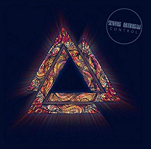 CD cover for "The Brew - Control" with a patterned triangular design.