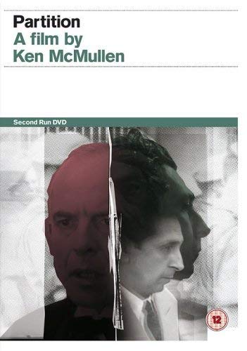 DVD cover for "Partition" film, featuring a split portrait of two men.