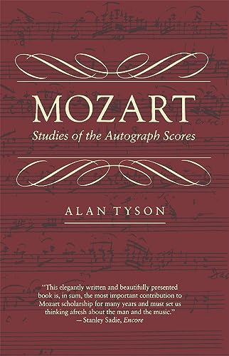 Mozart : Studies of the Autograph Scores