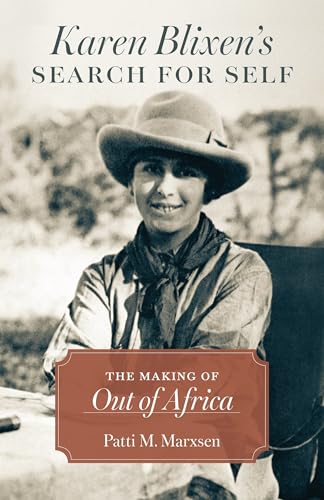 Book cover featuring a vintage portrait of Karen Blixen in a hat.
