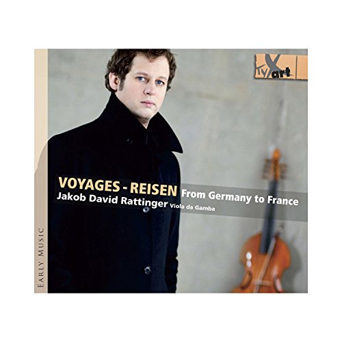 CD cover featuring Jakob David Rattinger and a viola da gamba.
