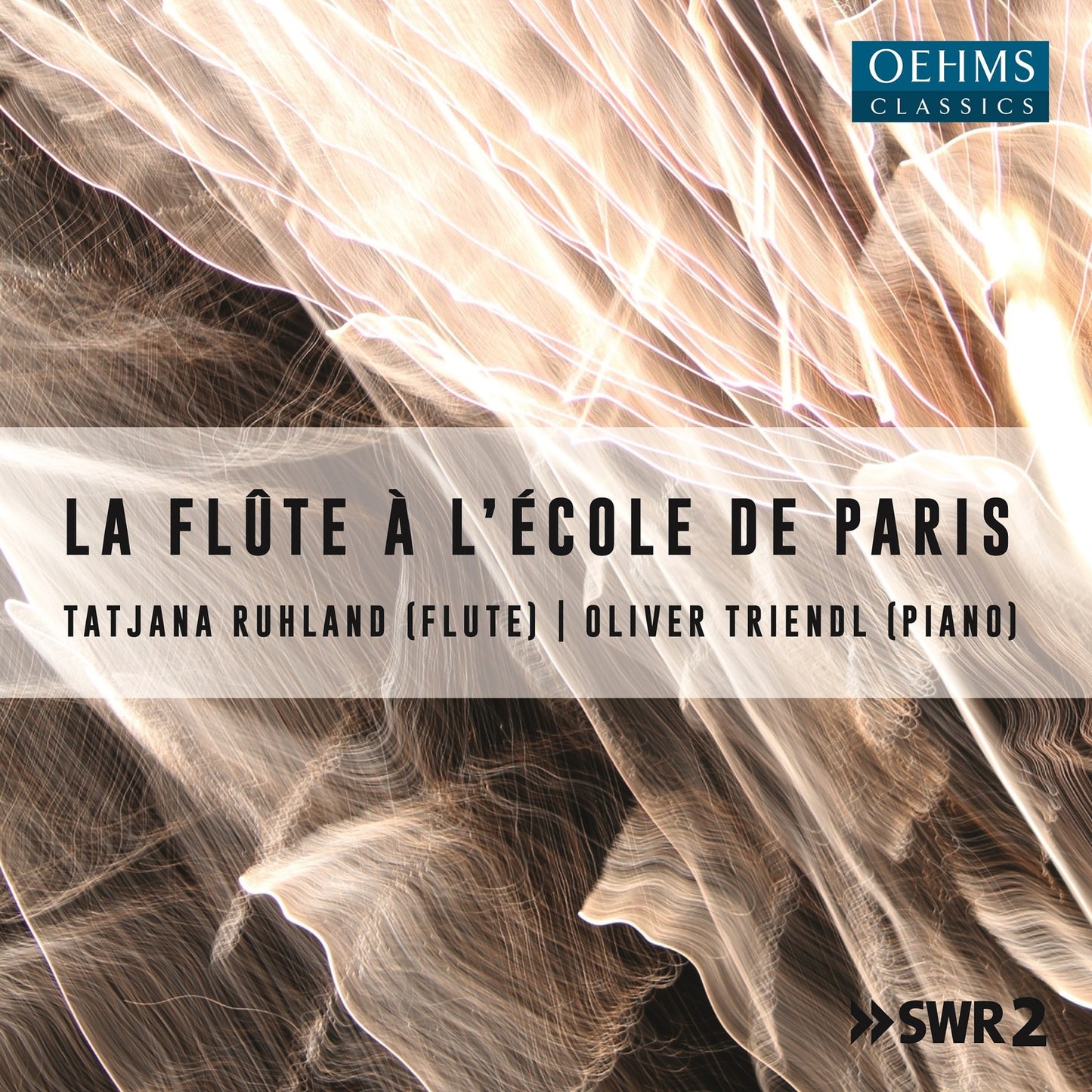 CD cover for "La Flute A L'Ecole De Paris" by Ruhland/Triendl.