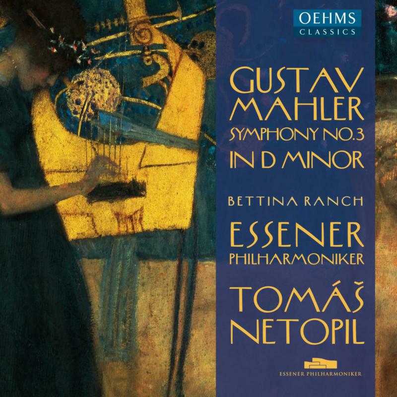 CD cover for Gustav Mahler’s Symphony No. 3 by the Essen Philharmonic.