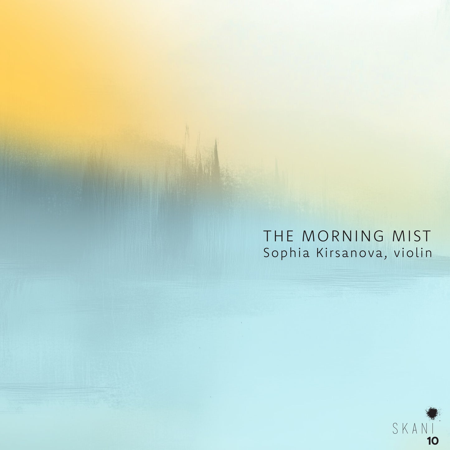CD cover: misty forest scene with title "The Morning Mist" and artist name.