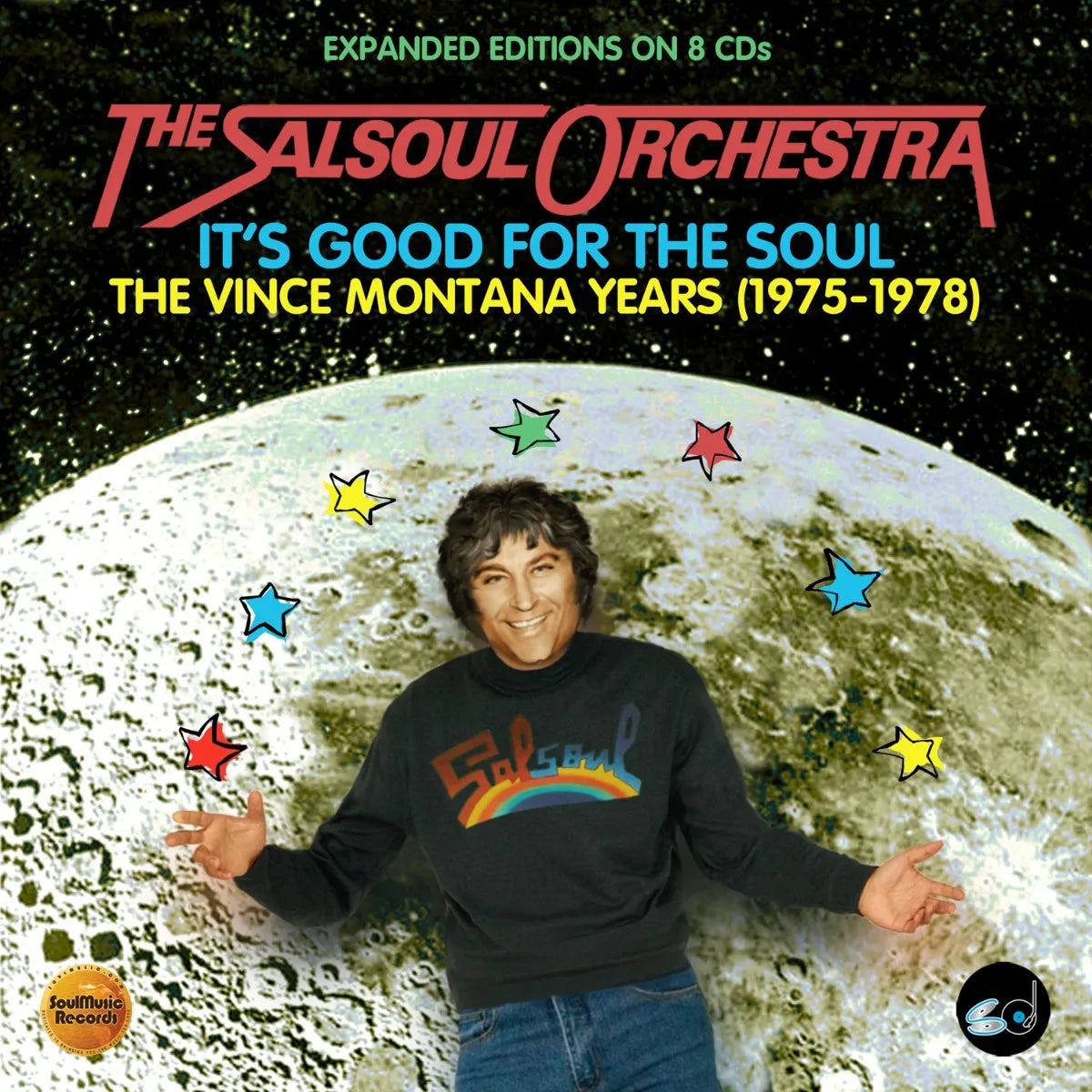 Album cover for "It's Good For The Soul" by The Salsoul Orchestra.