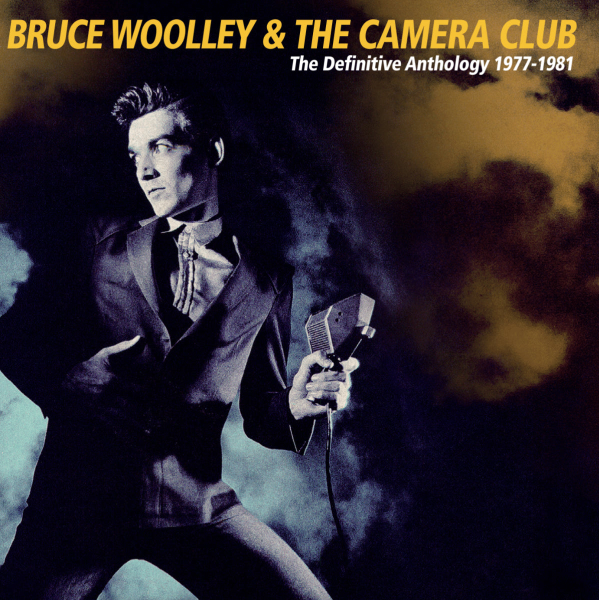 Album cover for Bruce Woolley & The Camera Club anthology, 1978-1981.