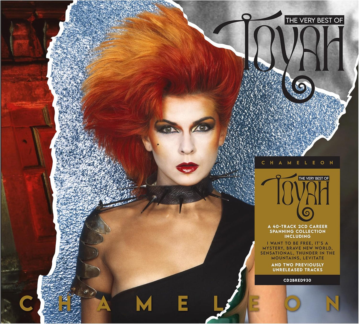 CD cover for Toyah’s “Chameleon” featuring a portrait of the artist.