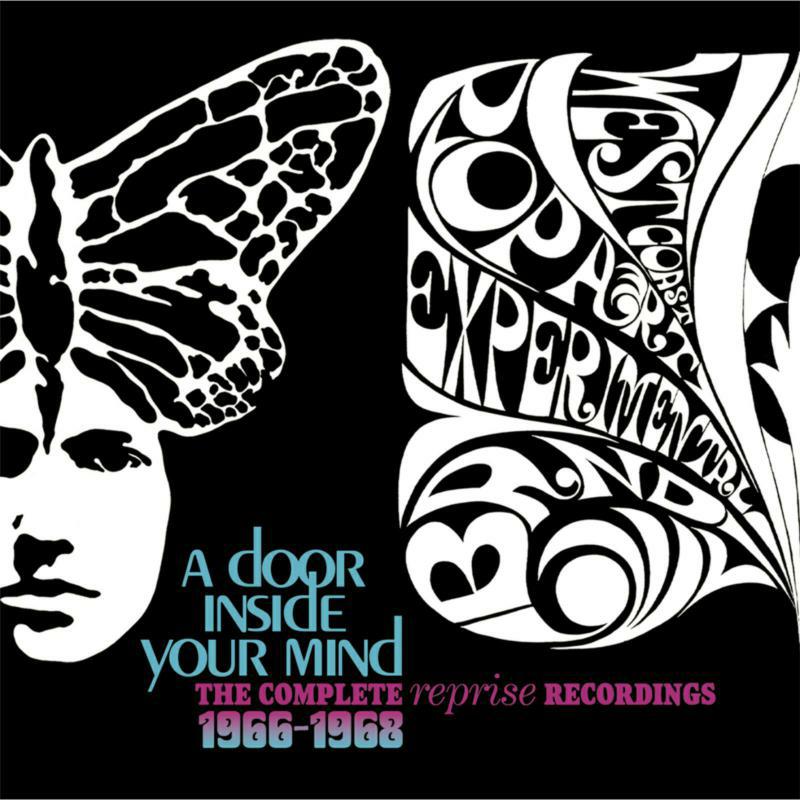 CD cover: butterfly and face design with text "West Coast Pop Art Experimenta".