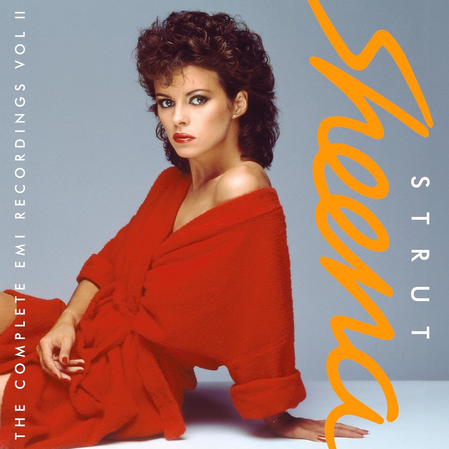Sheena Easton album cover, “Strut,” featuring a portrait of the singer.