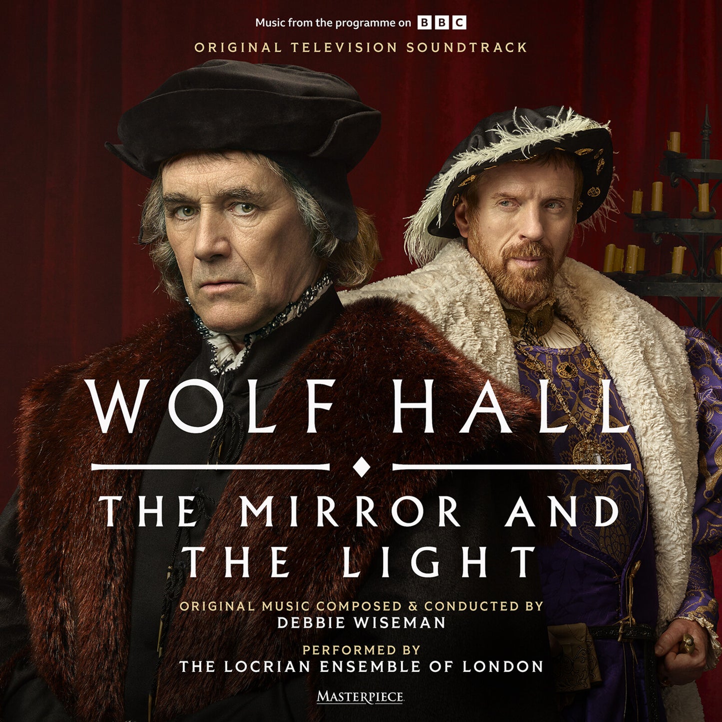 CD cover for “Wolf Hall: The Mirror And The Light” soundtrack.