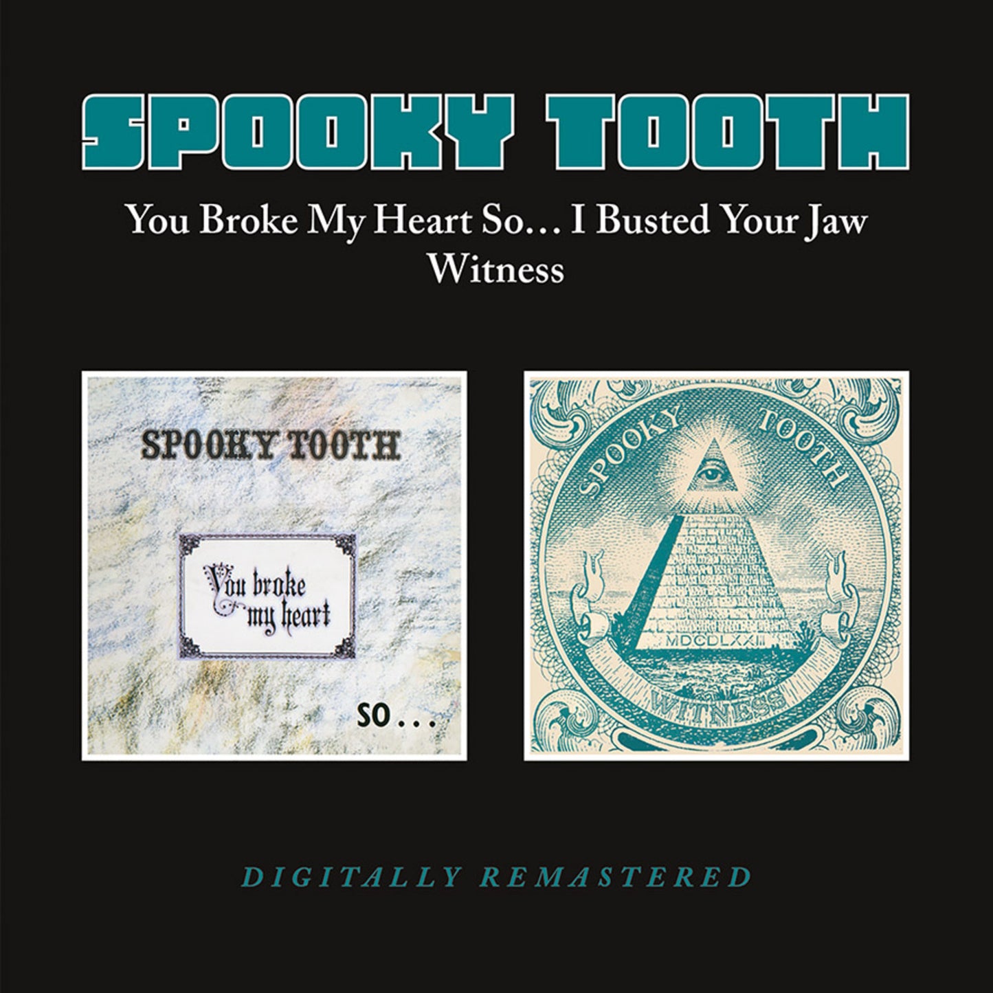 Spooky Tooth album cover featuring band name, song titles, and imagery.