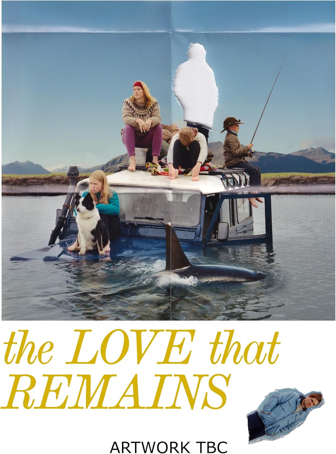 Blu-ray cover for "The Love That Remains" featuring people on a vehicle in water.
