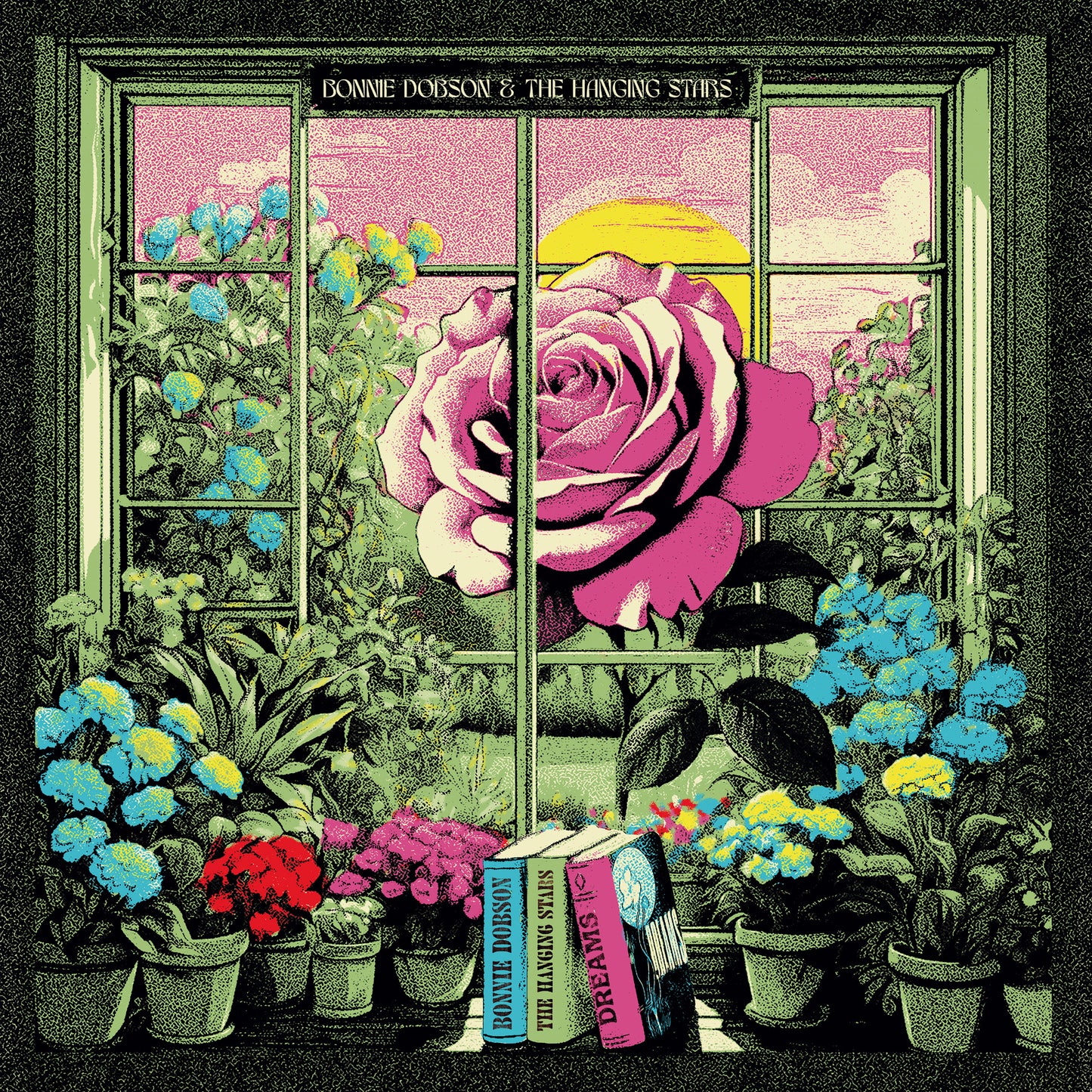 CD cover: window scene with flowers, books, and a cat silhouette.