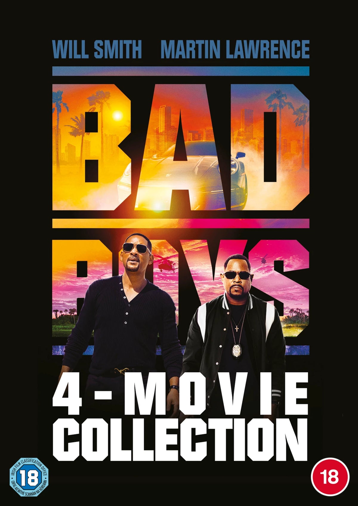 Bad Boys 4" DVD cover featuring Will Smith and Martin Lawrence.