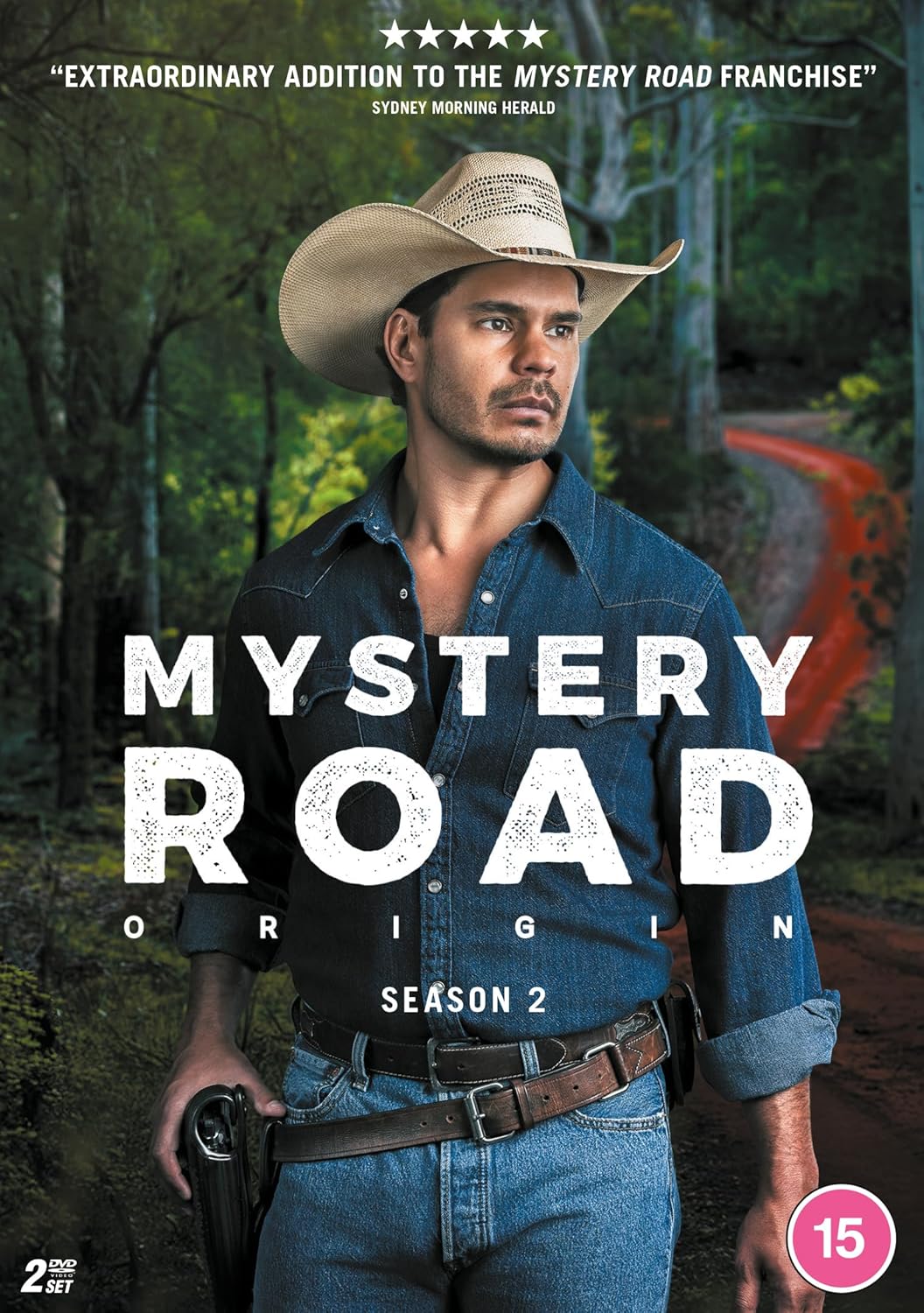DVD cover for "Mystery Road: Origin Series 2" featuring a man in a hat.