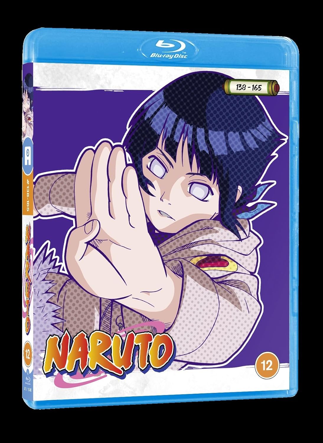 Blu-ray cover for Naruto Vol. 6, featuring Hinata Hyuga’s portrait.