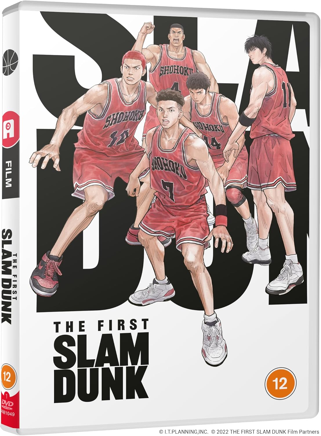 DVD cover for "The First Slam Dunk" featuring basketball players.