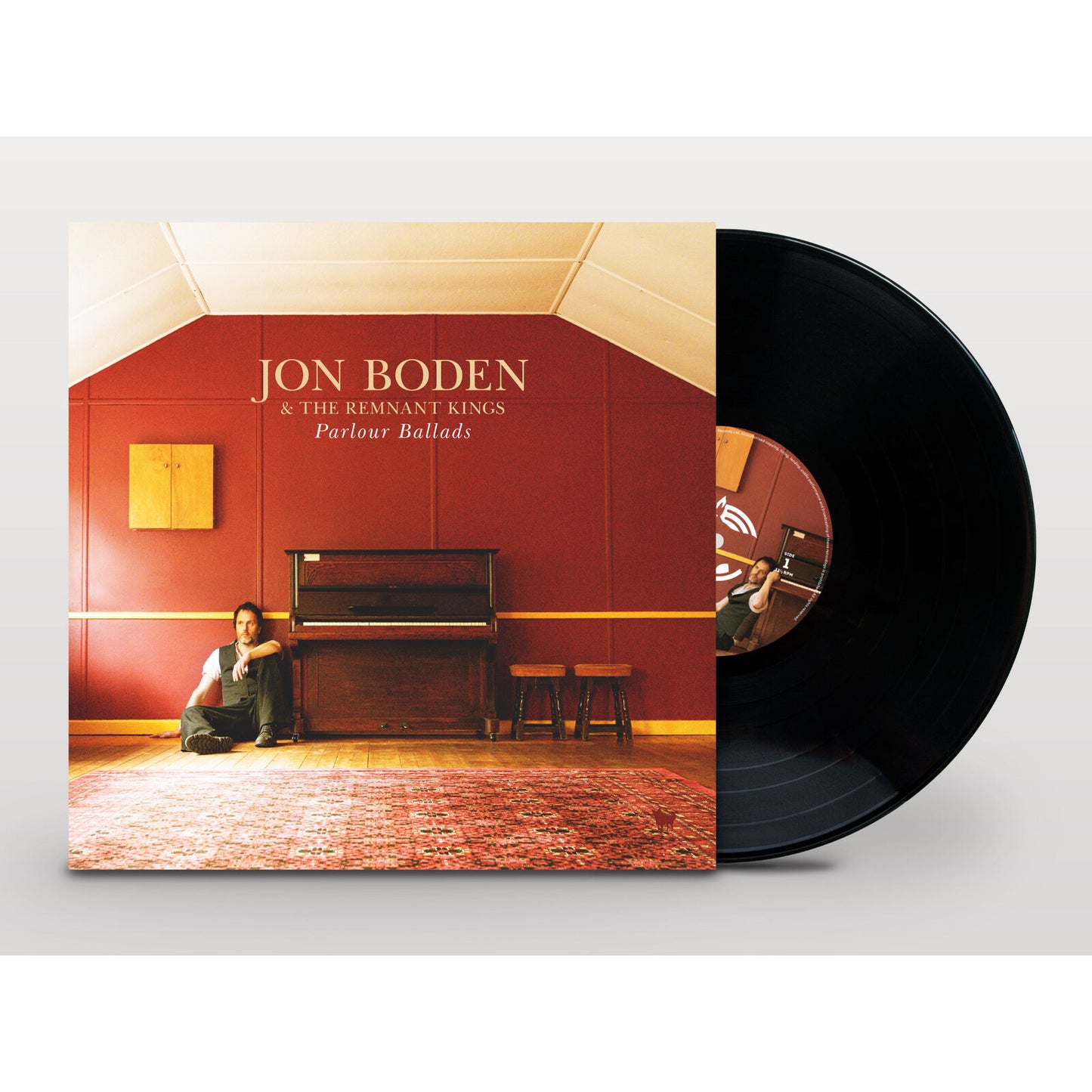 Vinyl record of Jon Boden & The Remnant Kings’ “Parlour Ballads.”