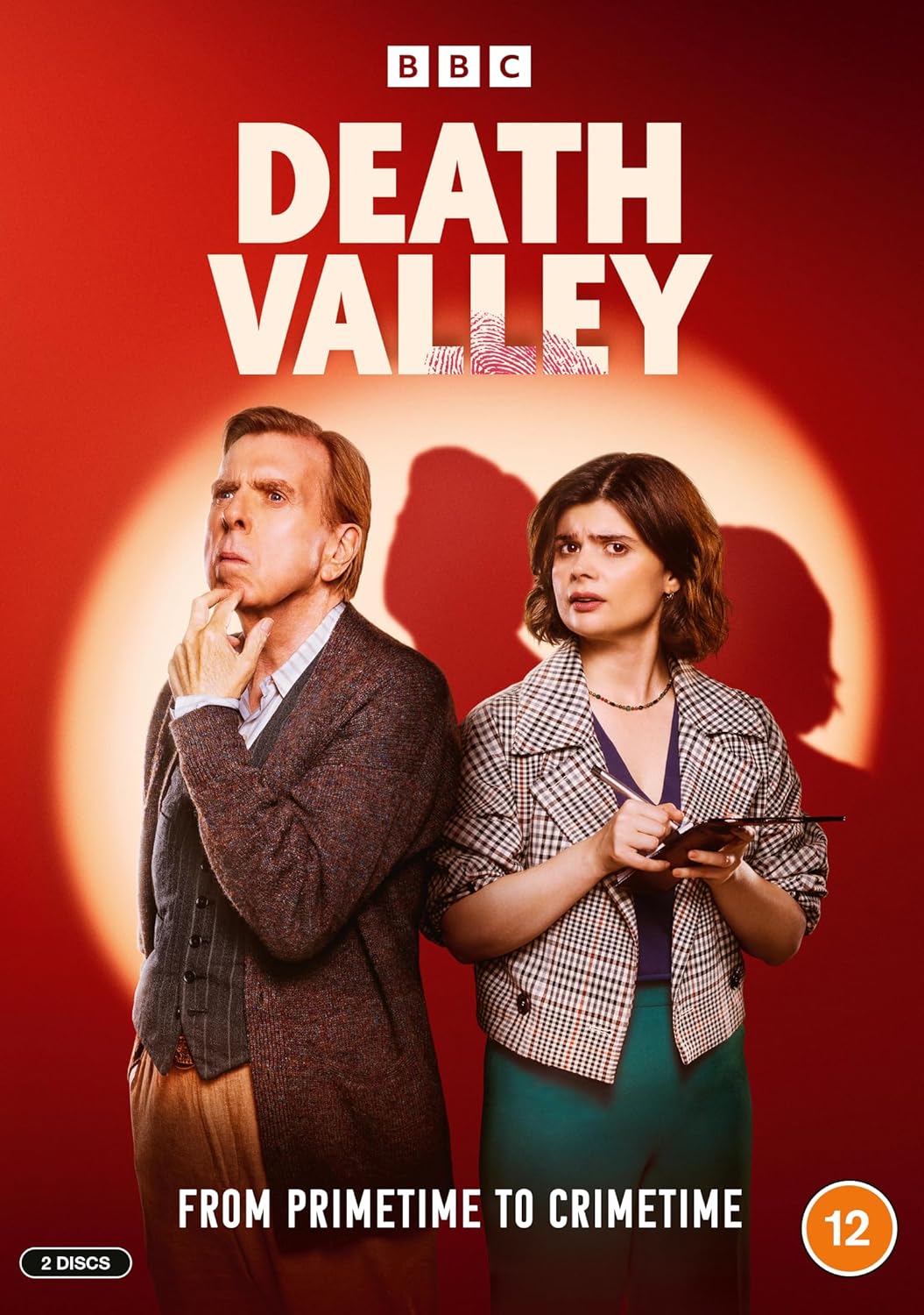 DVD cover for Death Valley featuring a man and woman against a red background.