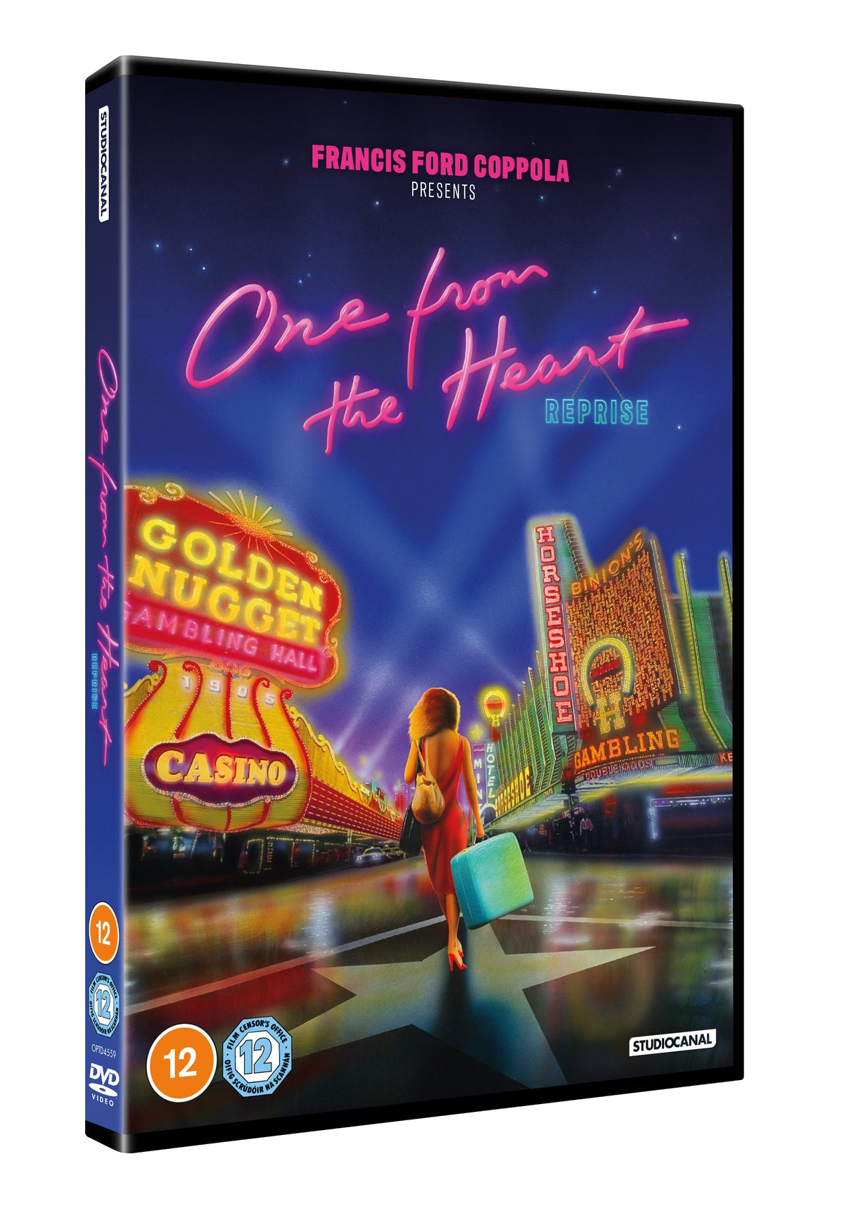 DVD cover for "One From The Heart: Reprise" with neon casino imagery.