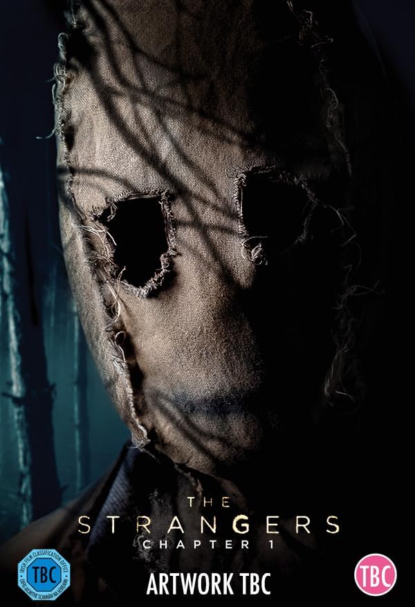DVD cover for "The Strangers: Chapter 1" featuring a masked figure.
