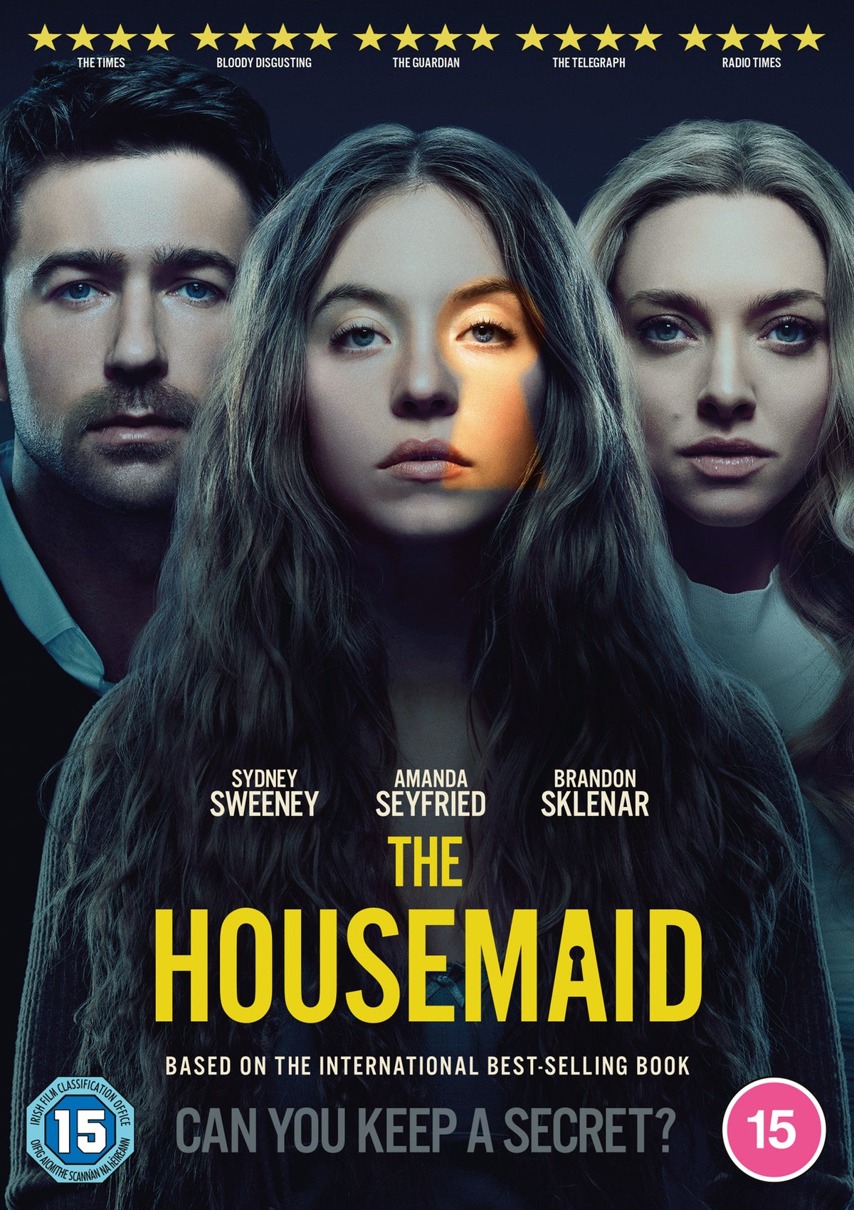 DVD cover for "The Housemaid" featuring two actors with intense expressions.
