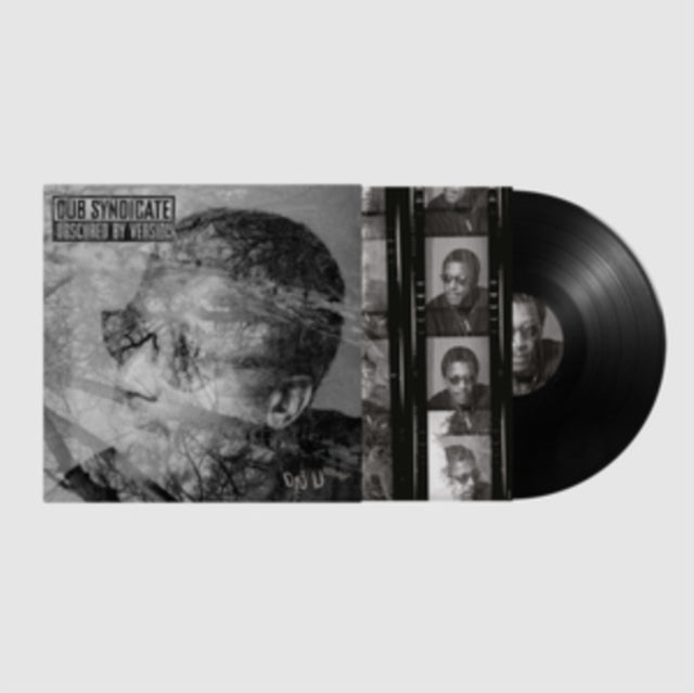 Vinyl record and album cover featuring a black and white portrait with tree overlays.