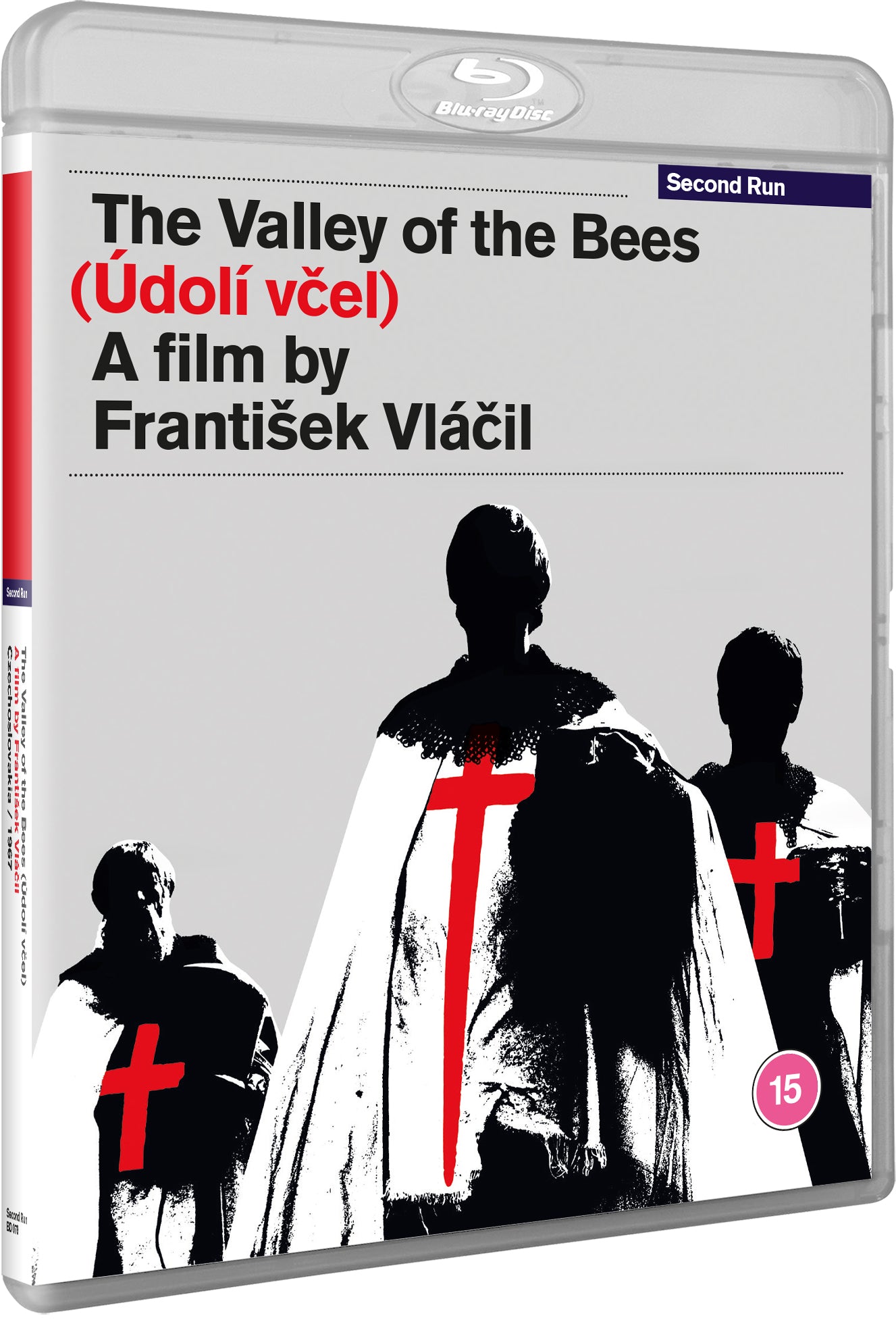 Blu-ray cover for "The Valley of the Bees" featuring silhouetted figures.