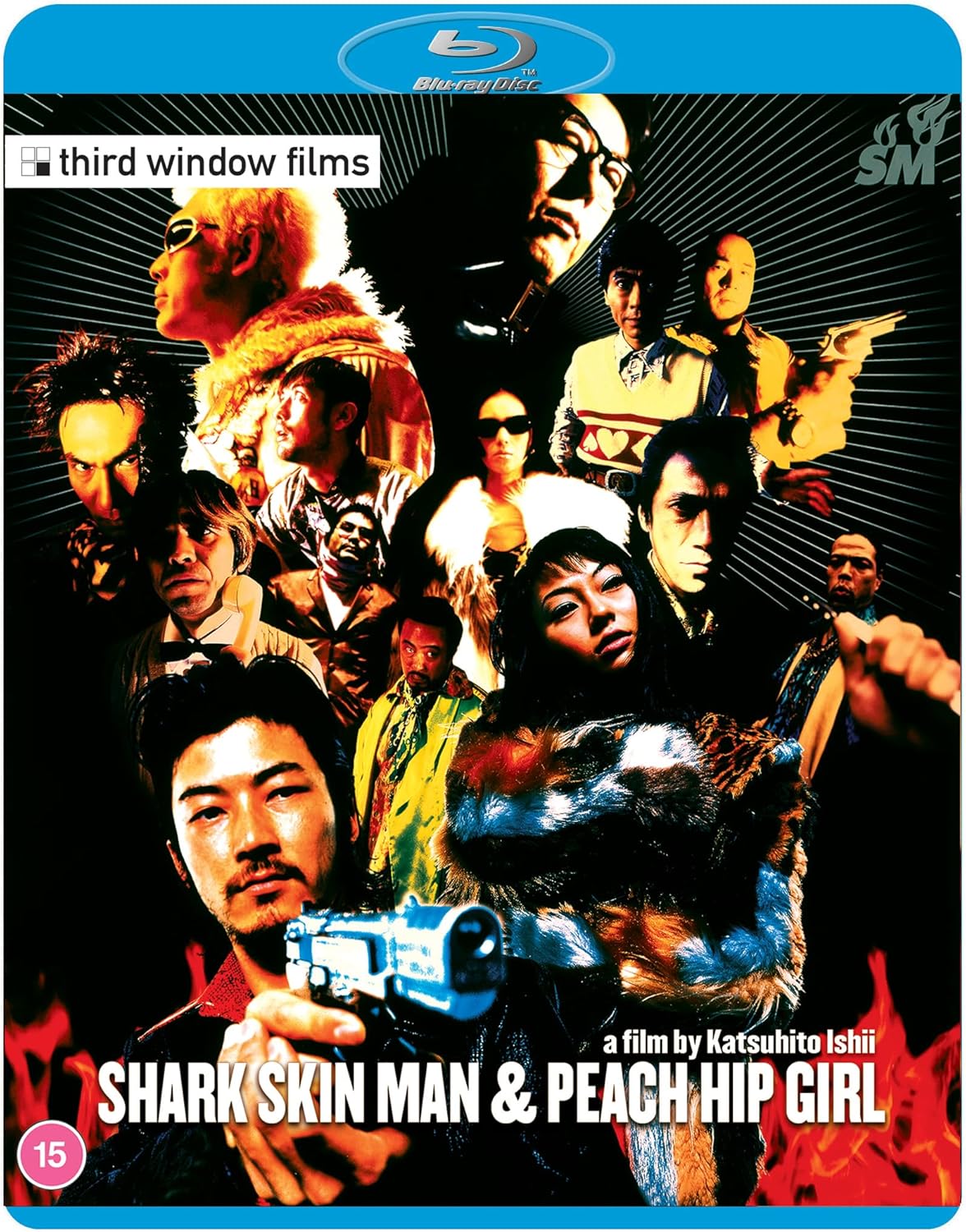 Blu-ray cover featuring a crowded, dynamic composition of diverse faces.