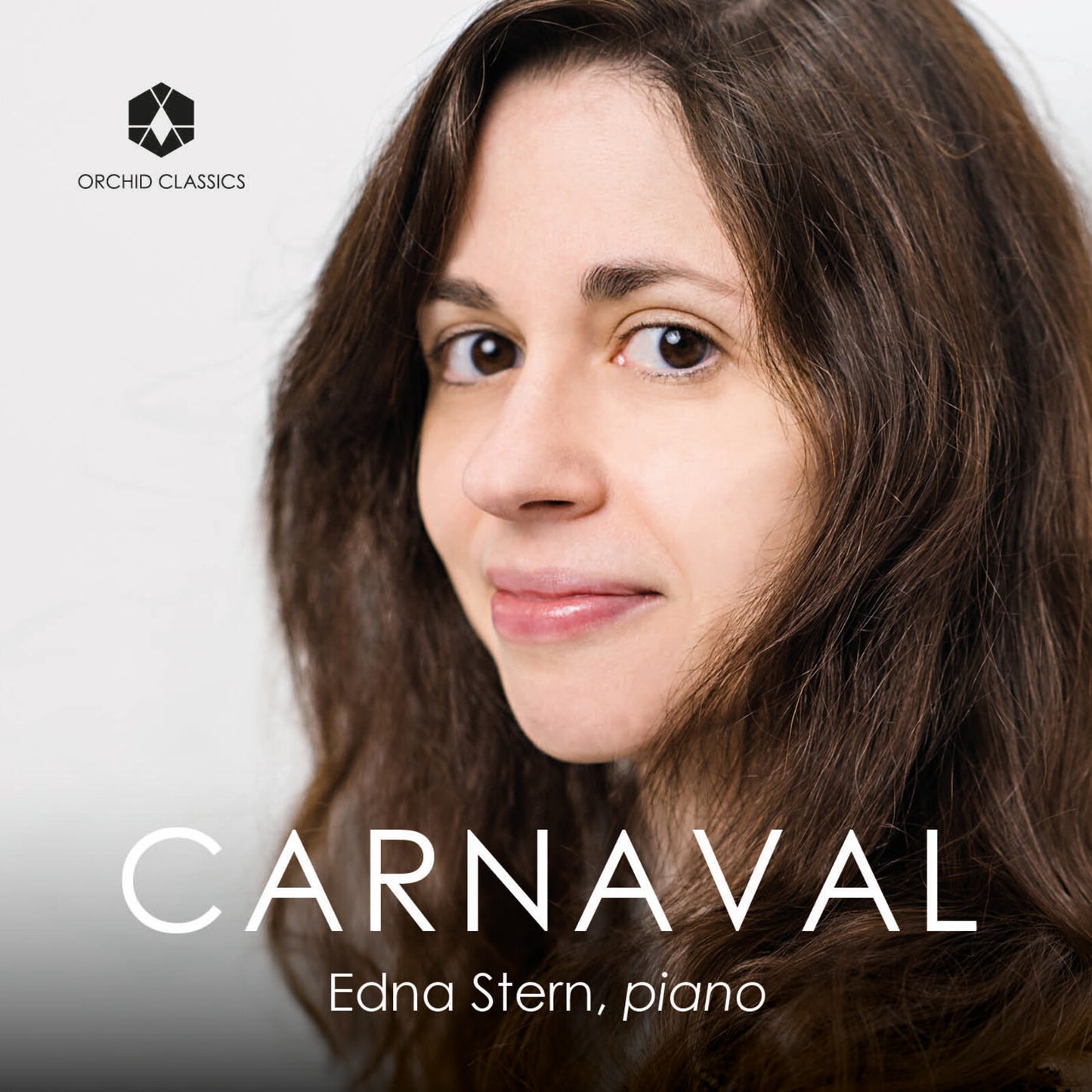 CD cover featuring pianist Edna Stern, with text "Carnaval" and logo.
