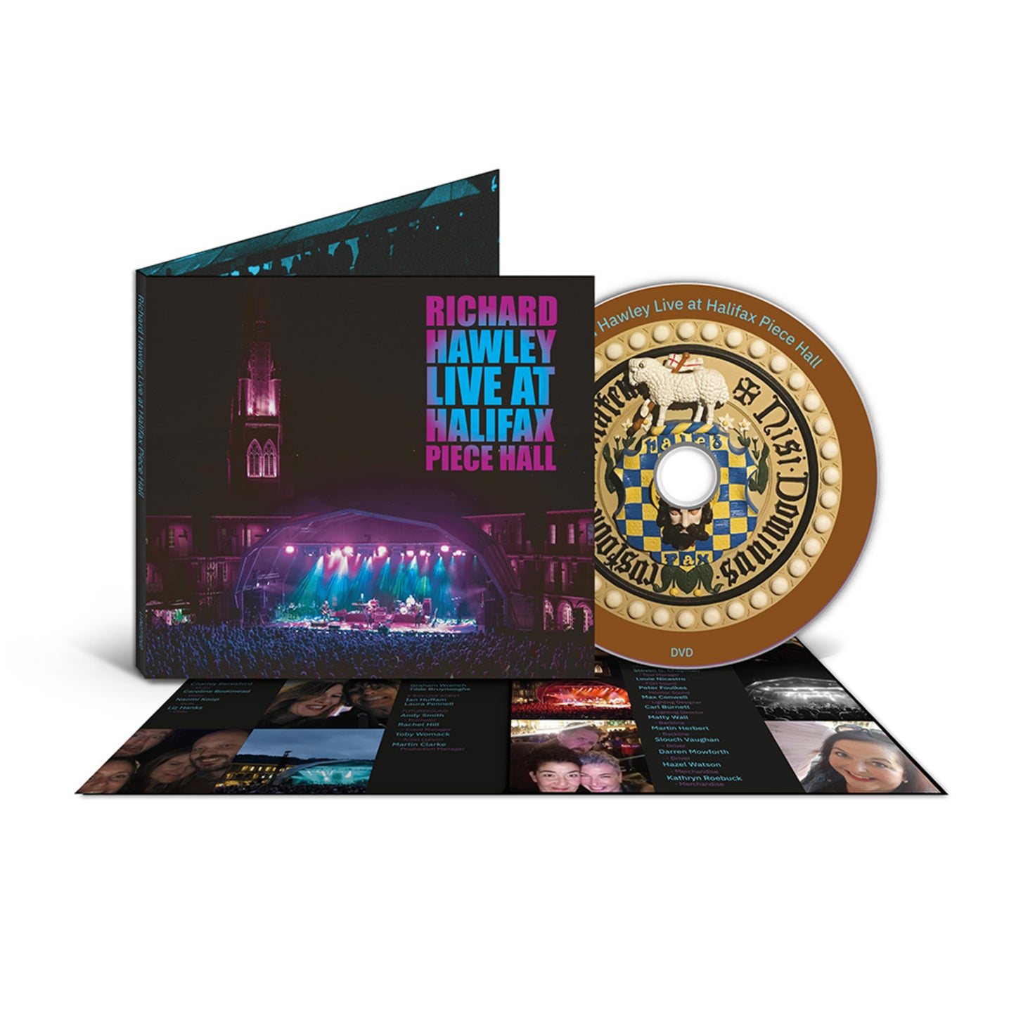 Richard Hawley "Live At Halifax Piece Hall" DVD with case and disc.