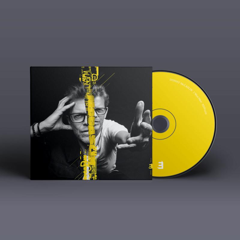 CD case featuring a black and white portrait of Donny McCaslin.